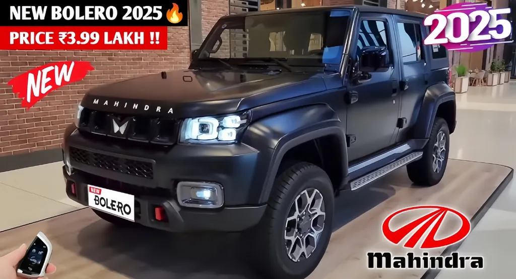 Bolero new model 2025